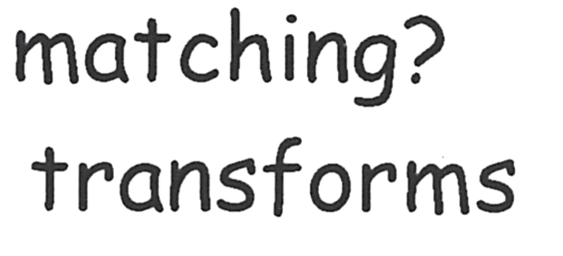 Close-up scan of its text print capability.