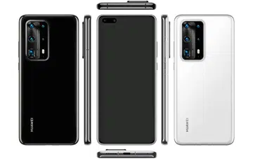 The rumoured Huawei P40 Pro Plus. (Image: Huawei Central.)