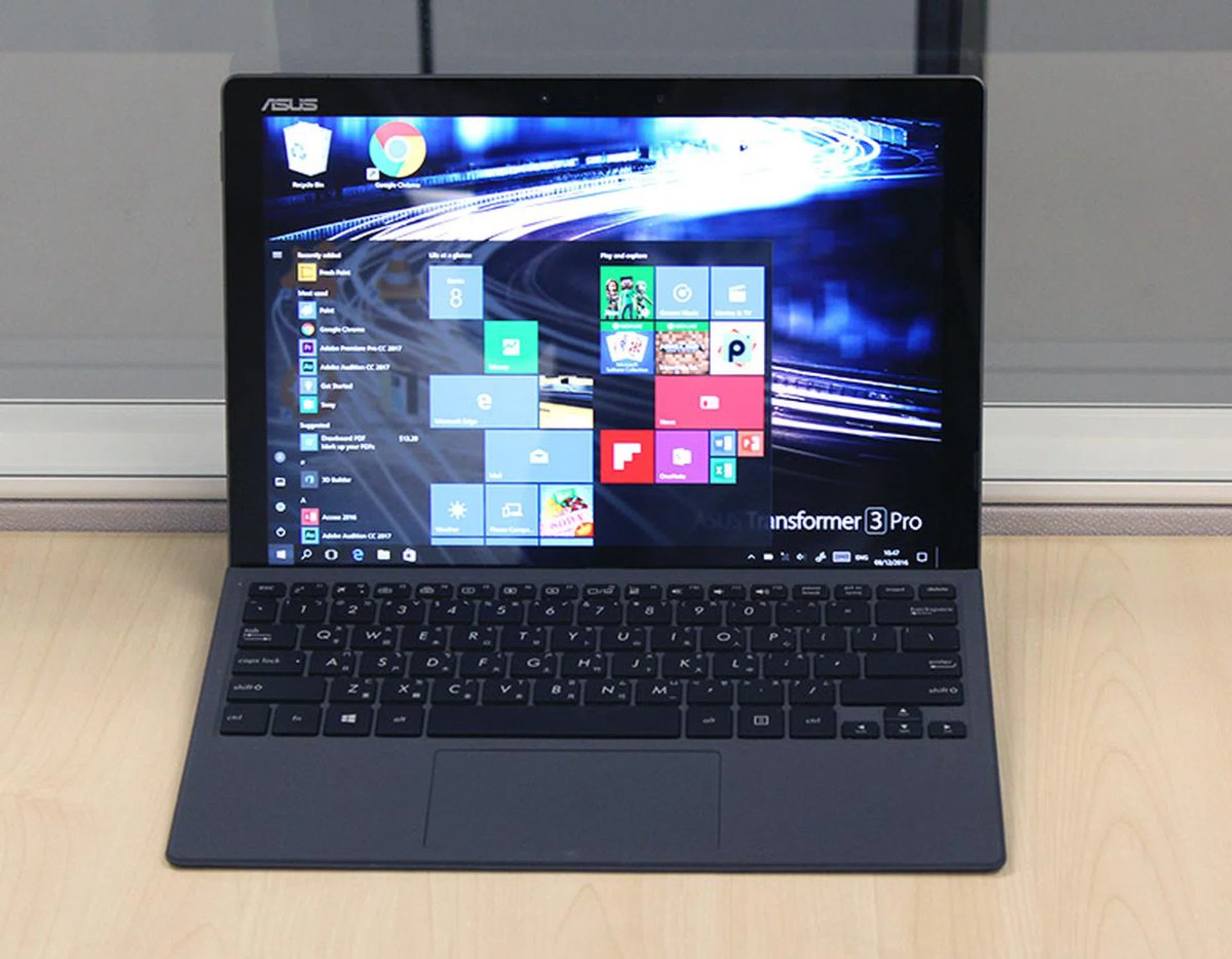 The ASUS Transformer 3 Pro is well designed and has the sharpest display of the lot.