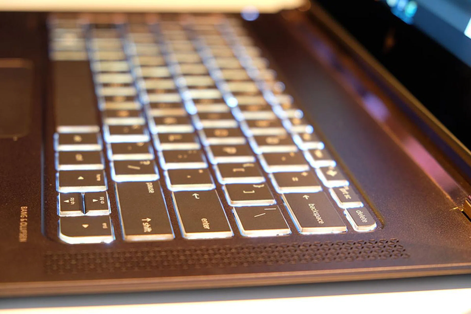HP Spectre keyboard