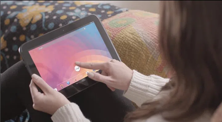 Image source: Google video ad for Nexus 10