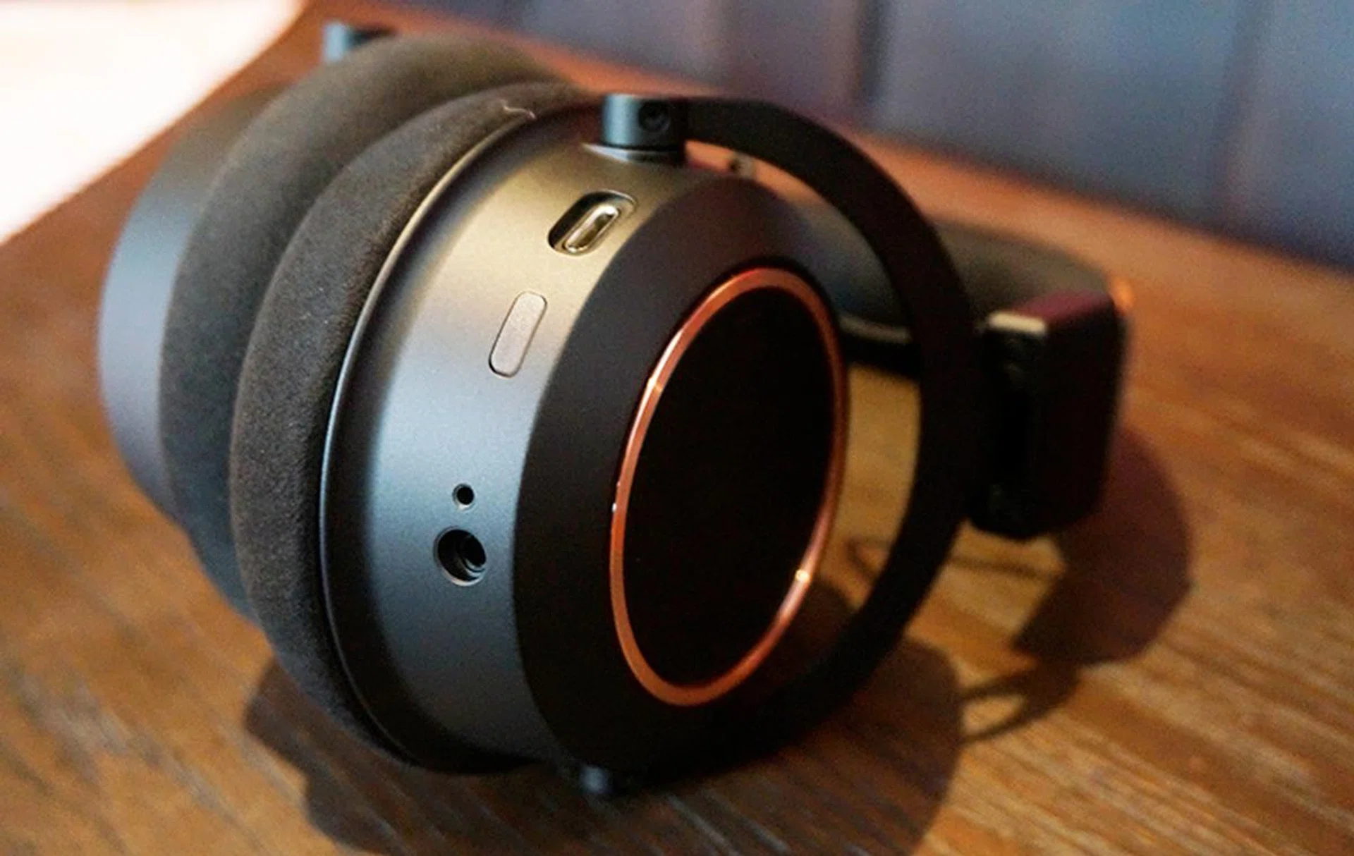 The thick ear cushions are nice, but may get too hot for our weather.