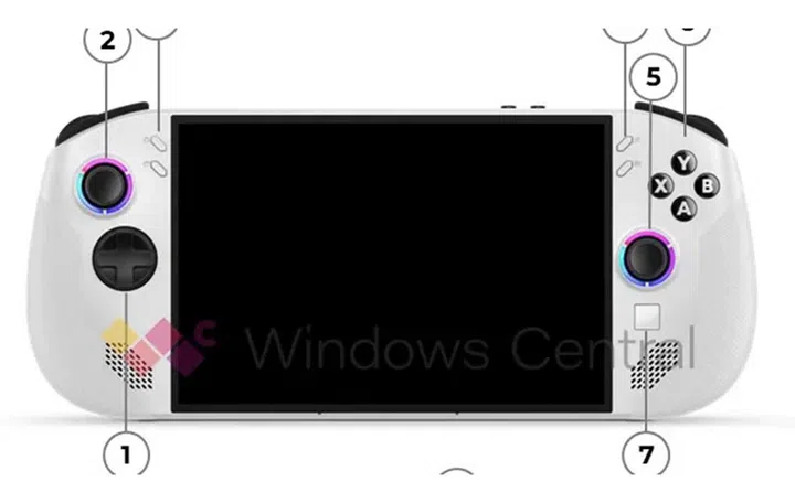 This might be the upcoming Legion Go S. Image: Windows Central