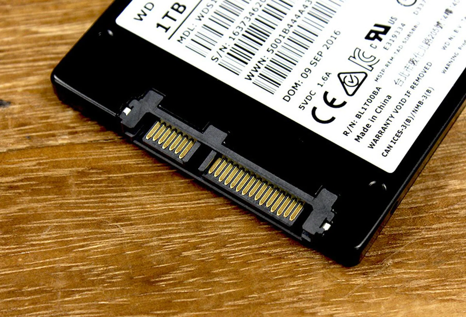 No matter which form factor you choose, all WD Blue SSDs will use the SATA 6Gbps interface for data transfers.