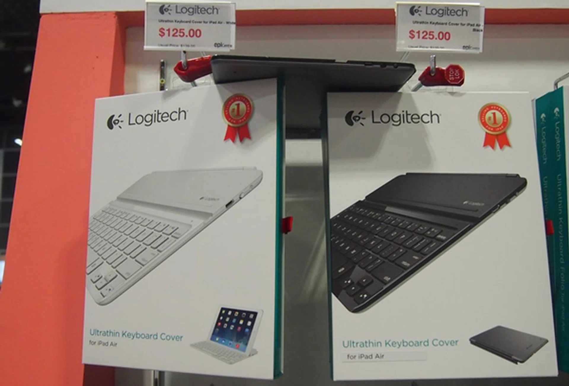 The Logitech Ultrathin Keyboard Cover complements the Apple iPad Air as it is just 7.3mm thin and weighs only 330g. The keyboard has time-saving shortcut keys for copy, paste, undo and more, which allows you to type quickly. It is available for $125 (U.P $139) at EpiCentre and Nubox booths.