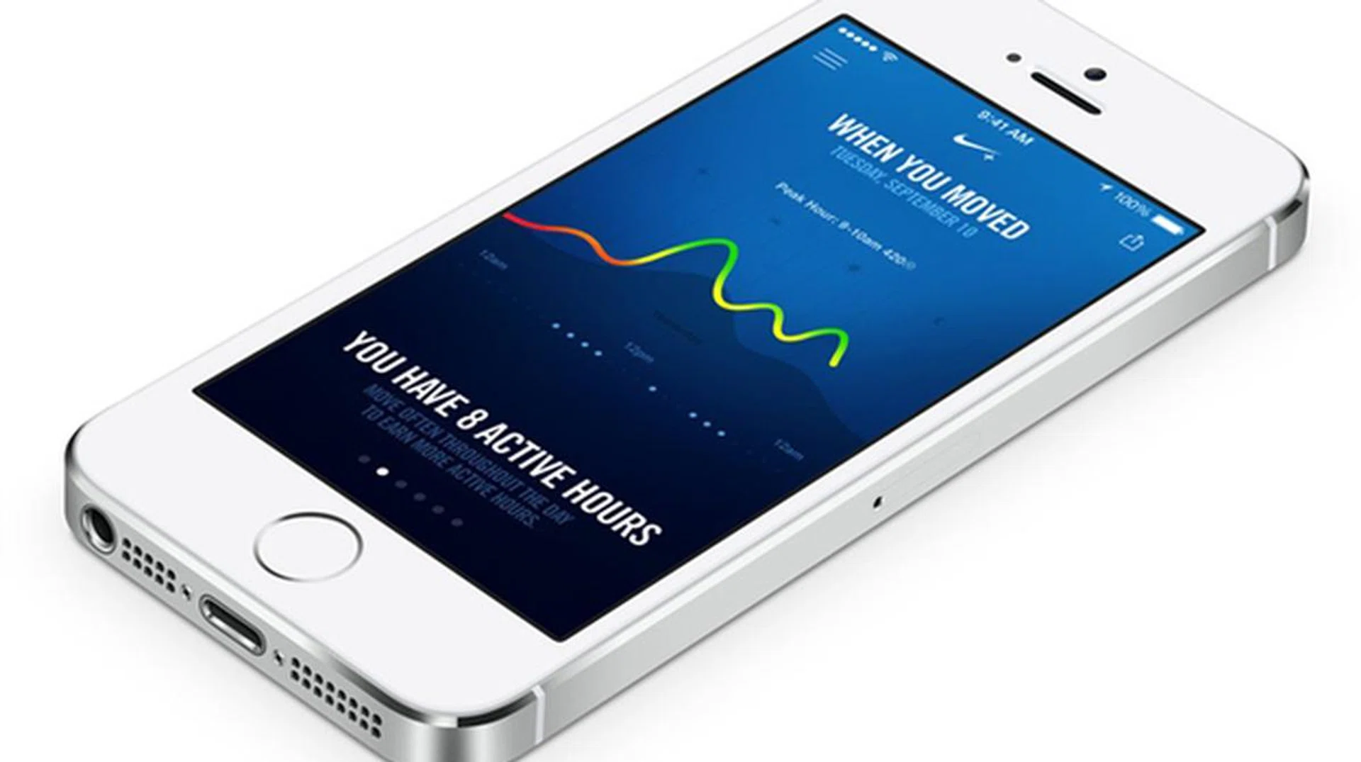 The Nike+ Move app will be one of the first to take advantage of the 5S' M7 coprocessor.