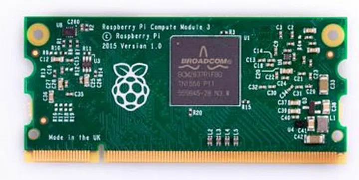 The CM3 (Image source: Raspberry Pi Foundation)