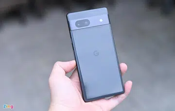 The Google Pixel 7a. <br>Image source: zingnews.vn