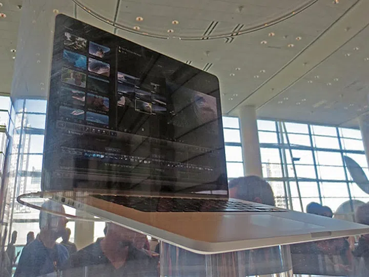 The new Retina Display MacBook Pro.