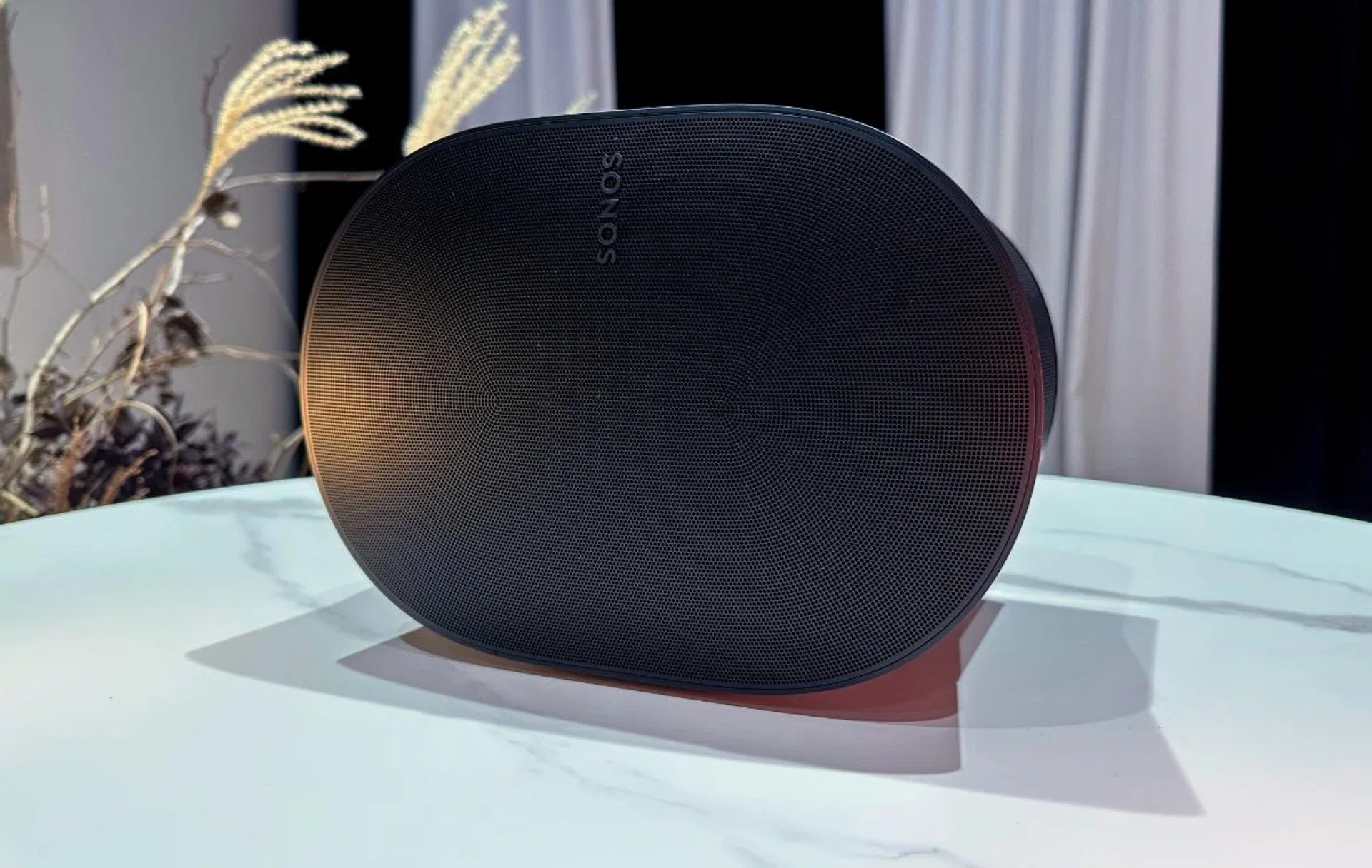 The Era 300 has what Sonos calls a "cinched hourglass design."