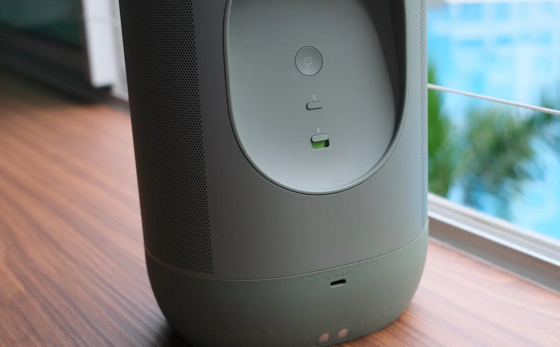 There's just one physical USB-C port, which is used as a line-in port, charging port input, as well as reverse charging output.