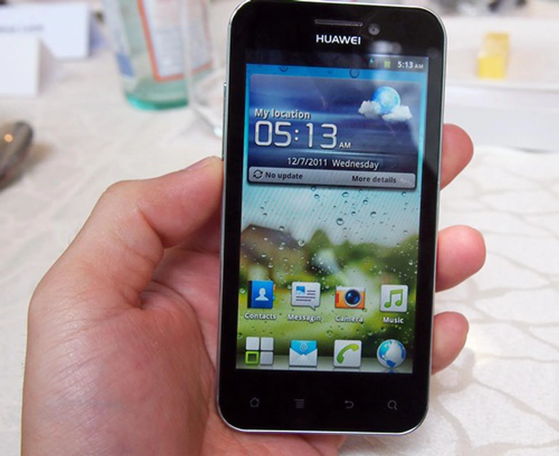 Running on a single-core 1.4GHz processor, the Huawei Honor is the speediest among the company's portfolio of smartphones.