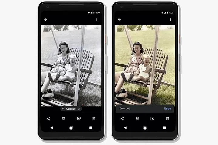 Colorize black-and-white photos, yo!