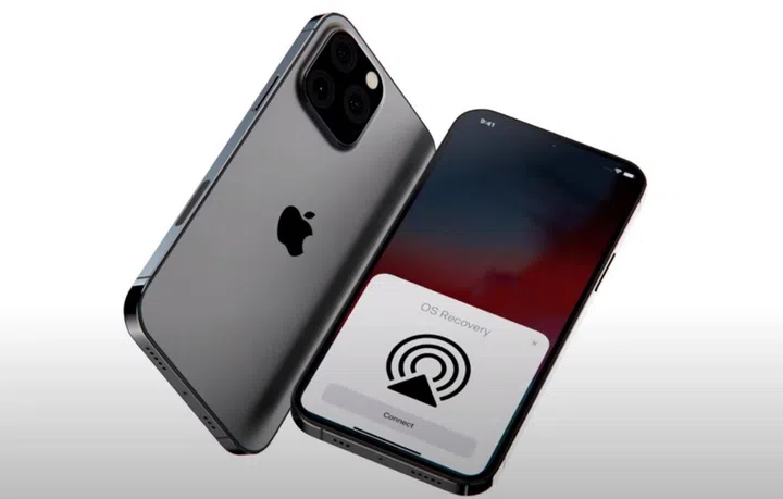 Screenshot taken from EverythingApplePro's YouTube video on "NEW Exclusive iPhone 13 Pro Leaks! Design, Matte Black, New Notch".