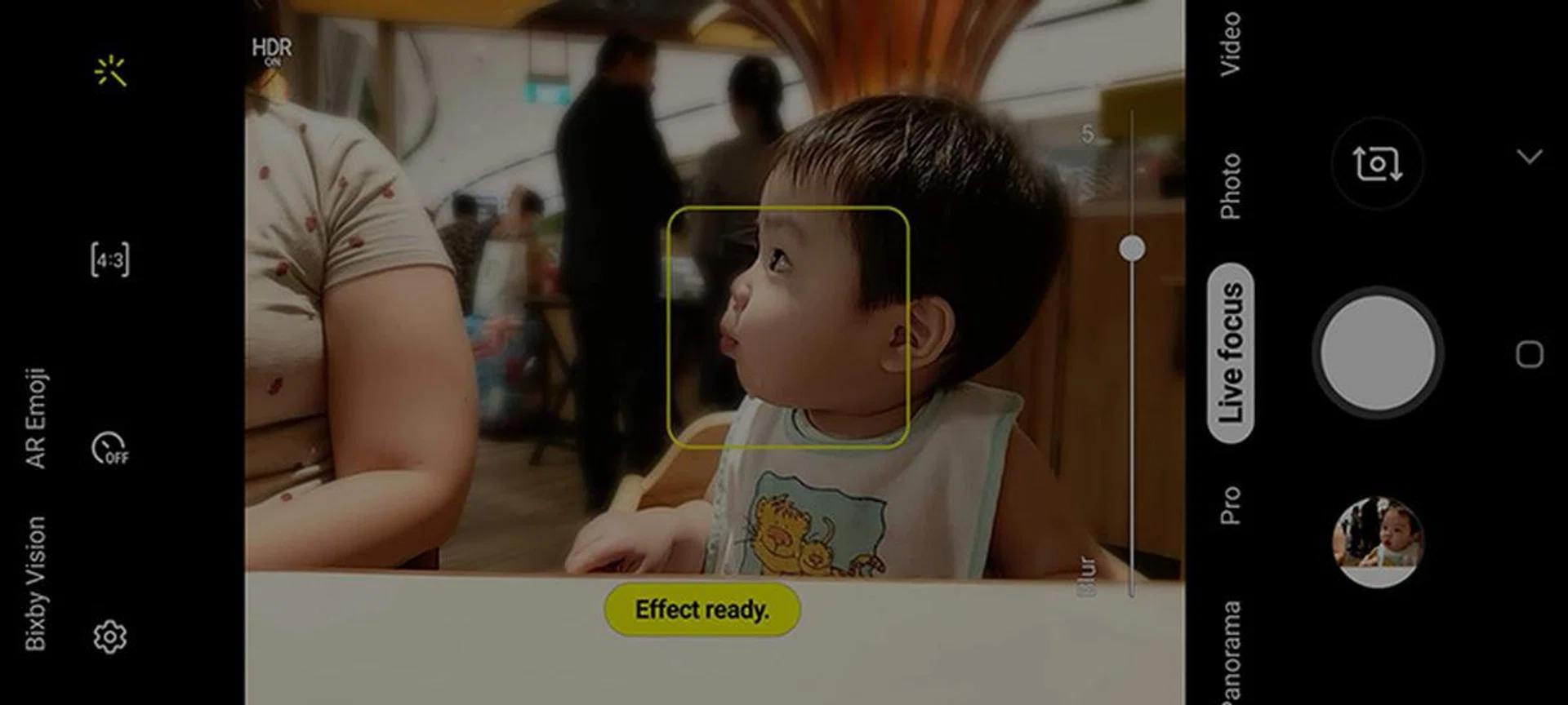While the camera is a mixed bag, the TOF sensor is the A80’s trump card, enabling it to deliver precise bokeh in both photos and videos.

