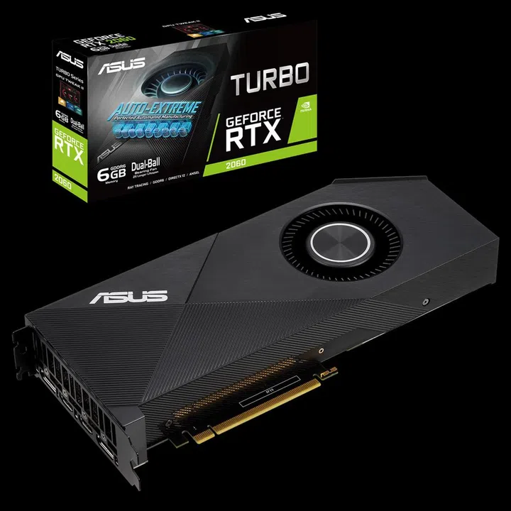 ASUS Turbo GeForce RTX 2060 6GB GDDR6 (Image source: ASUS)