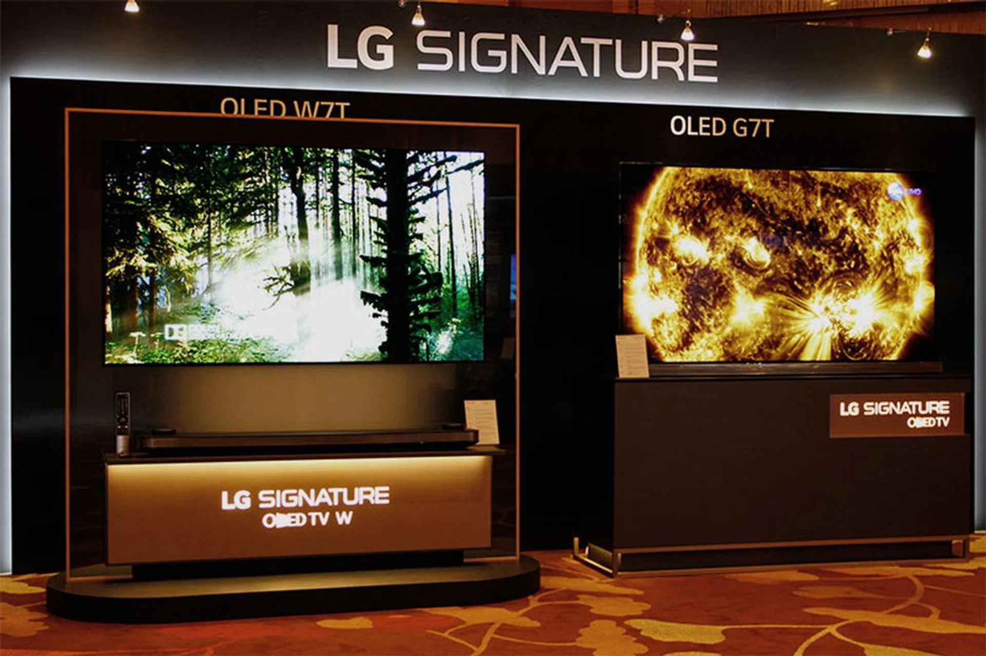 To W7T or to G7T, that's the LG Signature OLED TV question.