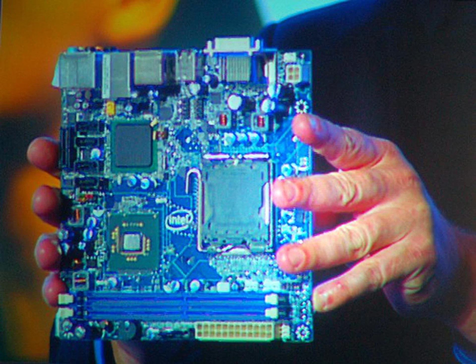 In fact, the system was using an ITX G45 motherboard.