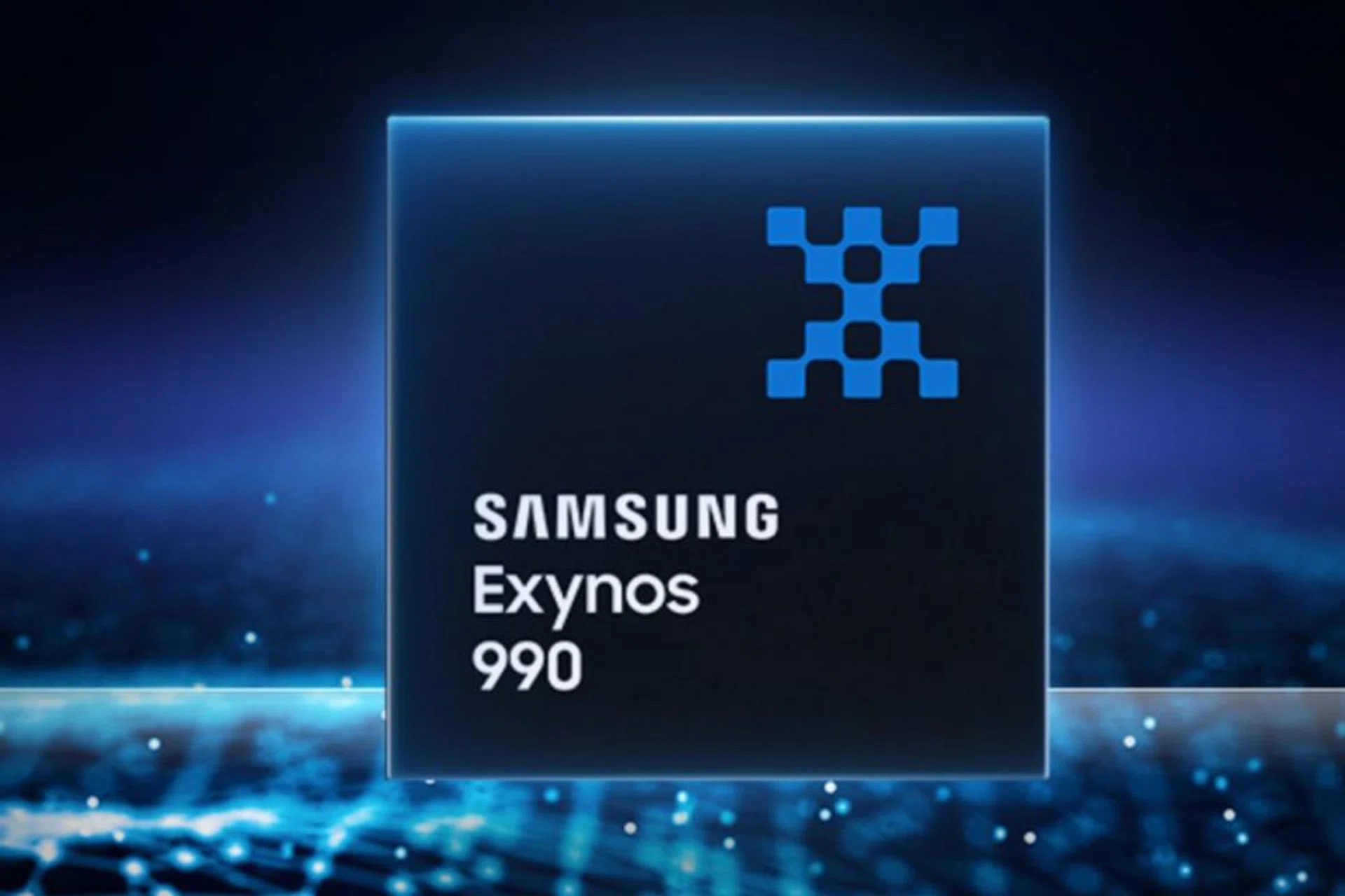 The Samsung Exynos 990 chipset. <br>Image source: Samsung