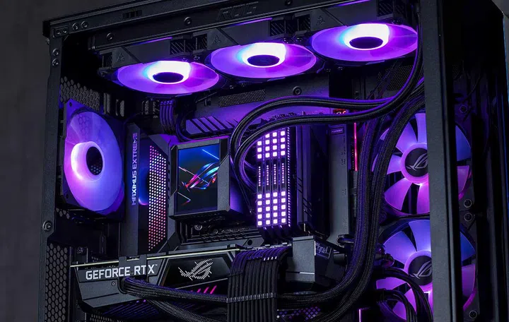 The 360mm Ryujin II in action. (Image source: ASUS)
