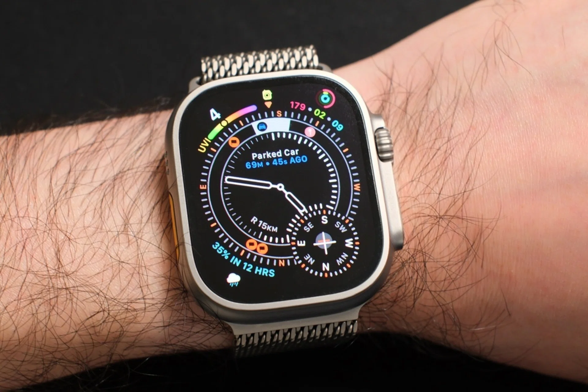 The Apple Watch Ultra 3 and the new Waypoint watch face
