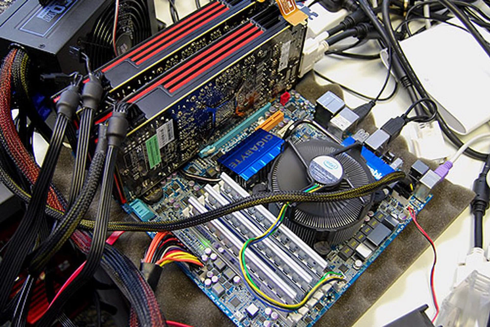 The new Radeon HD 6800 series cards are only capable of 2-way CrossFireX so this is as good as it gets.
