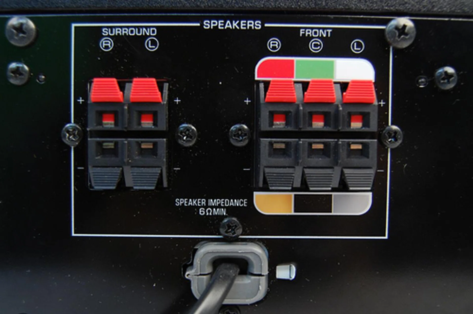 Surround speaker clips are provided so you can hook up extra speakers into the mix later for much more enhanced surround audio experience.