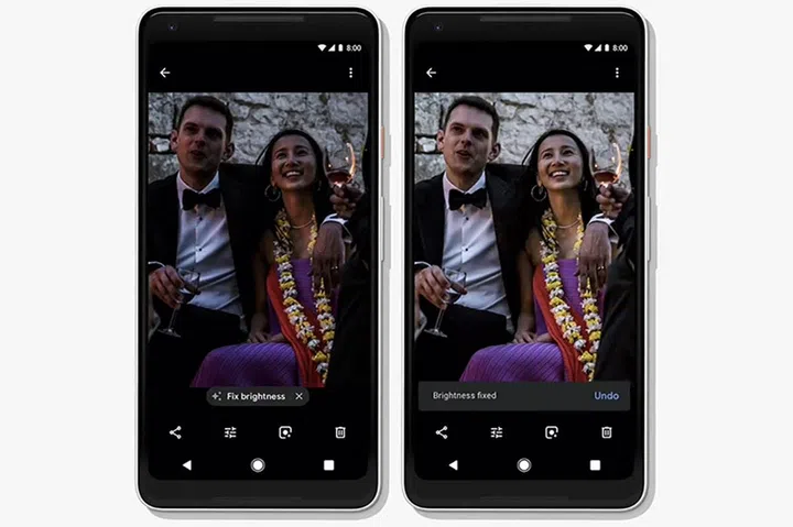 Use suggested actions to quickly fix your bad photos.