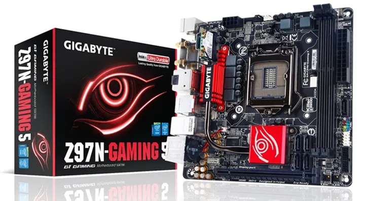 The GA-Z97N-Gaming 5. (Image Source: Gigabyte)
