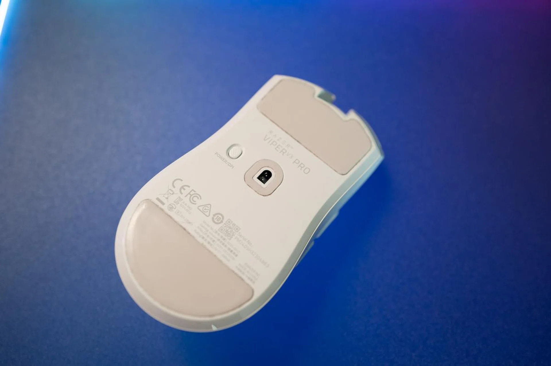 The V3 Pro also features a larger mouse feet (over the V2 Pro) and works better from my experience.