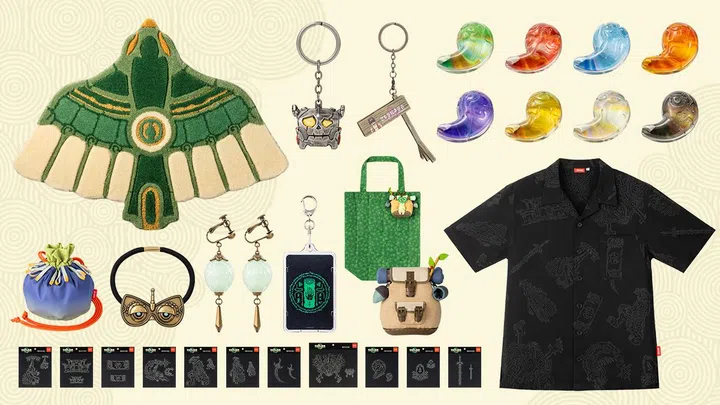 The Legend of Zelda products. Photo: Nintendo.