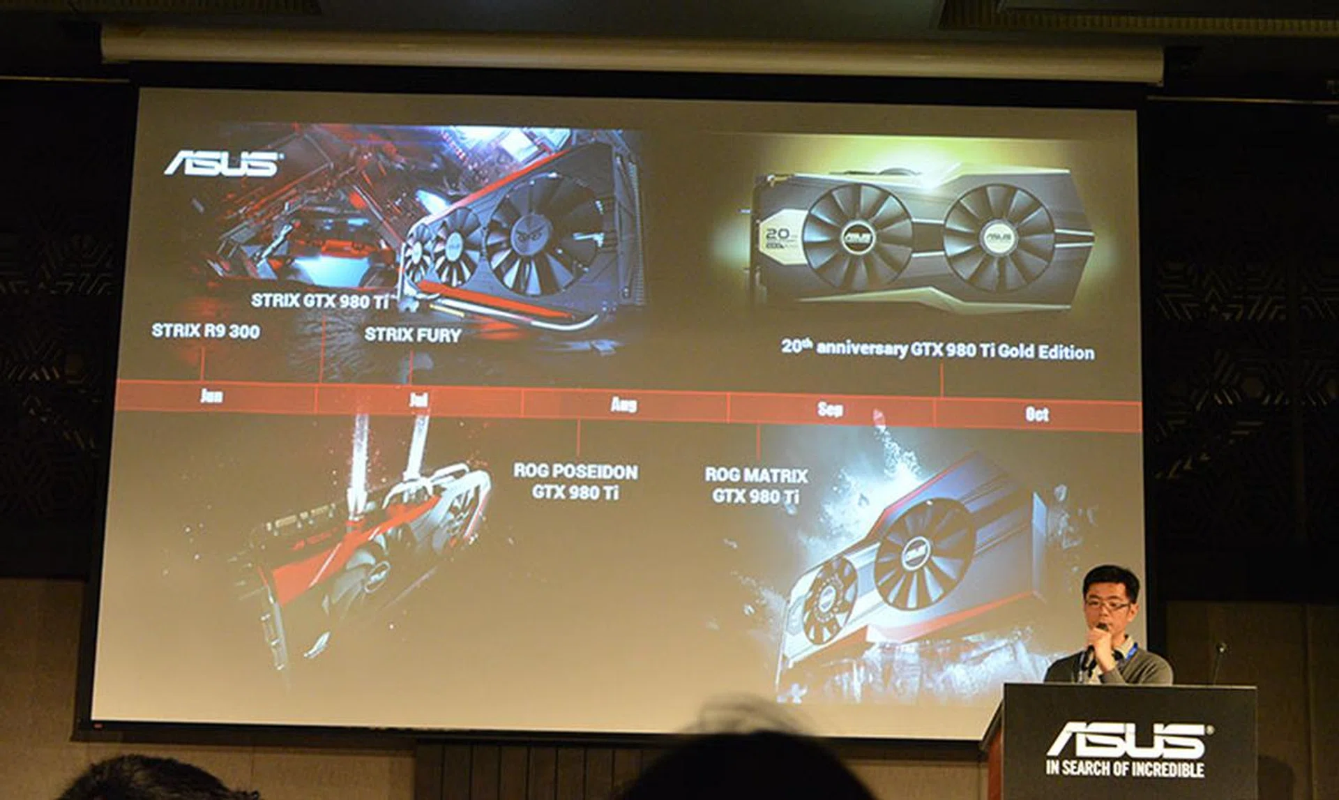 We can expect three more variants of the GeForce GTX 980 Ti from ASUS in the next three months.