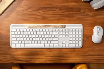 The newly launched Signature Slim Solar+ K980 keyboard by Logitech. 