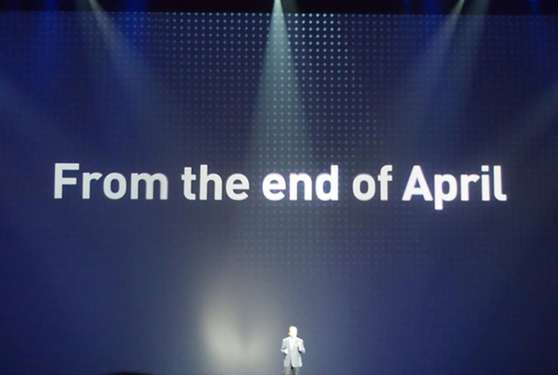 You have more than a month to start saving for the Samsung Galaxy S4, which is expected to be available globally from end of April.