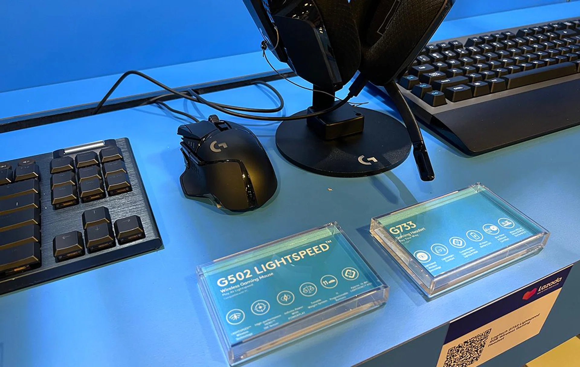 Logitech G's G502 Lightspeed Wireless.