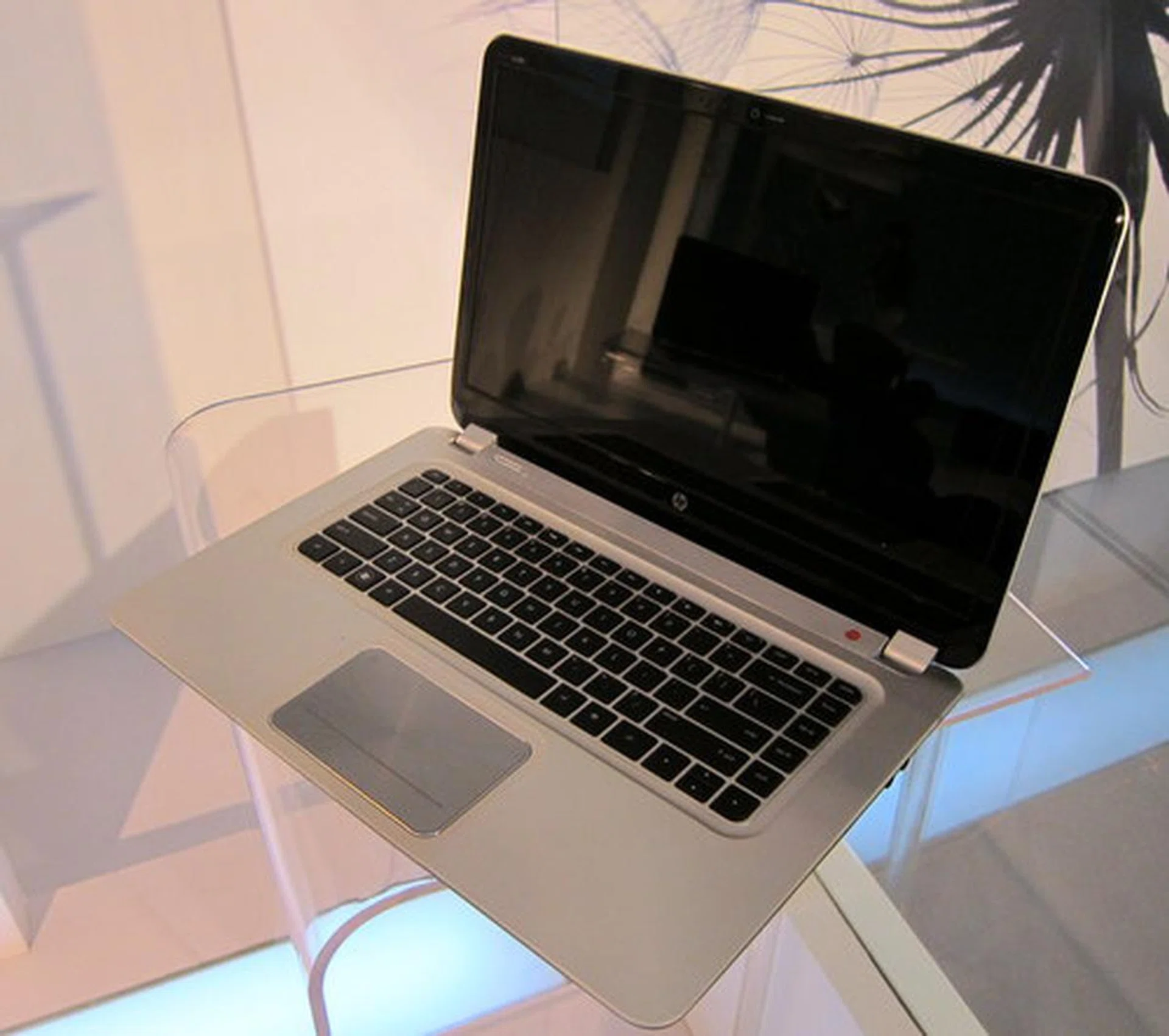 The silver keyboard version looks much like the Spectre XT and Envy 15 notebooks on the inside.