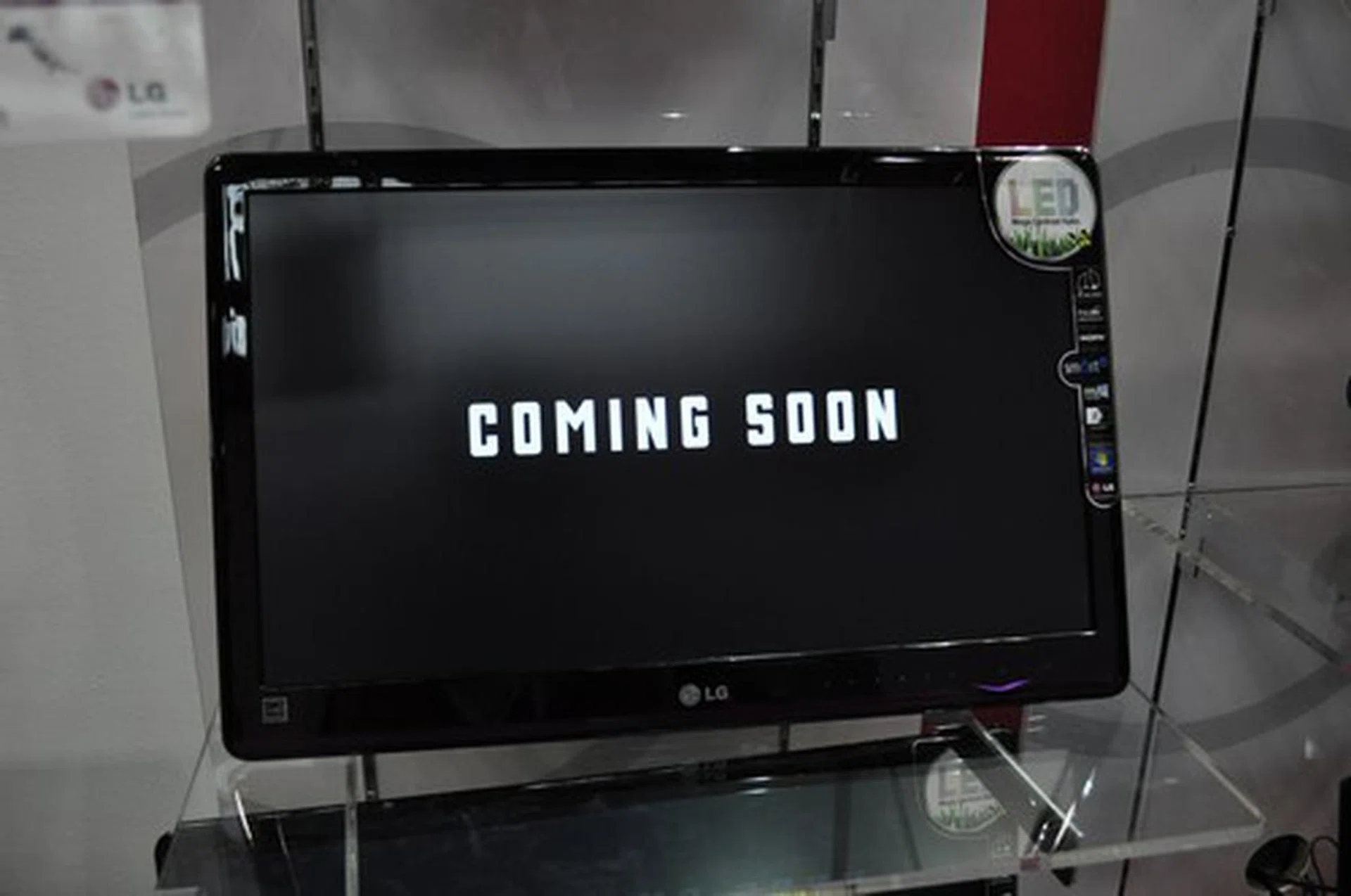 Maybe the 21.5" LG E2250 with a contrast ratio of 5000000:1? Only for $308 (U.P. $368).