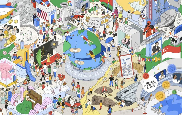 Google Year in Search 2024. Photo: Google.