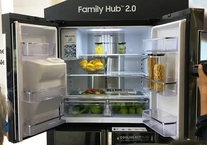 A sneak peek inside the Family Hub 2.0.