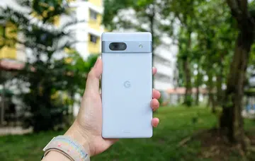 Based on the leaked specs, the Google Pixel 8a is substantial upgrade over the current Pixel 7a (pictured here).