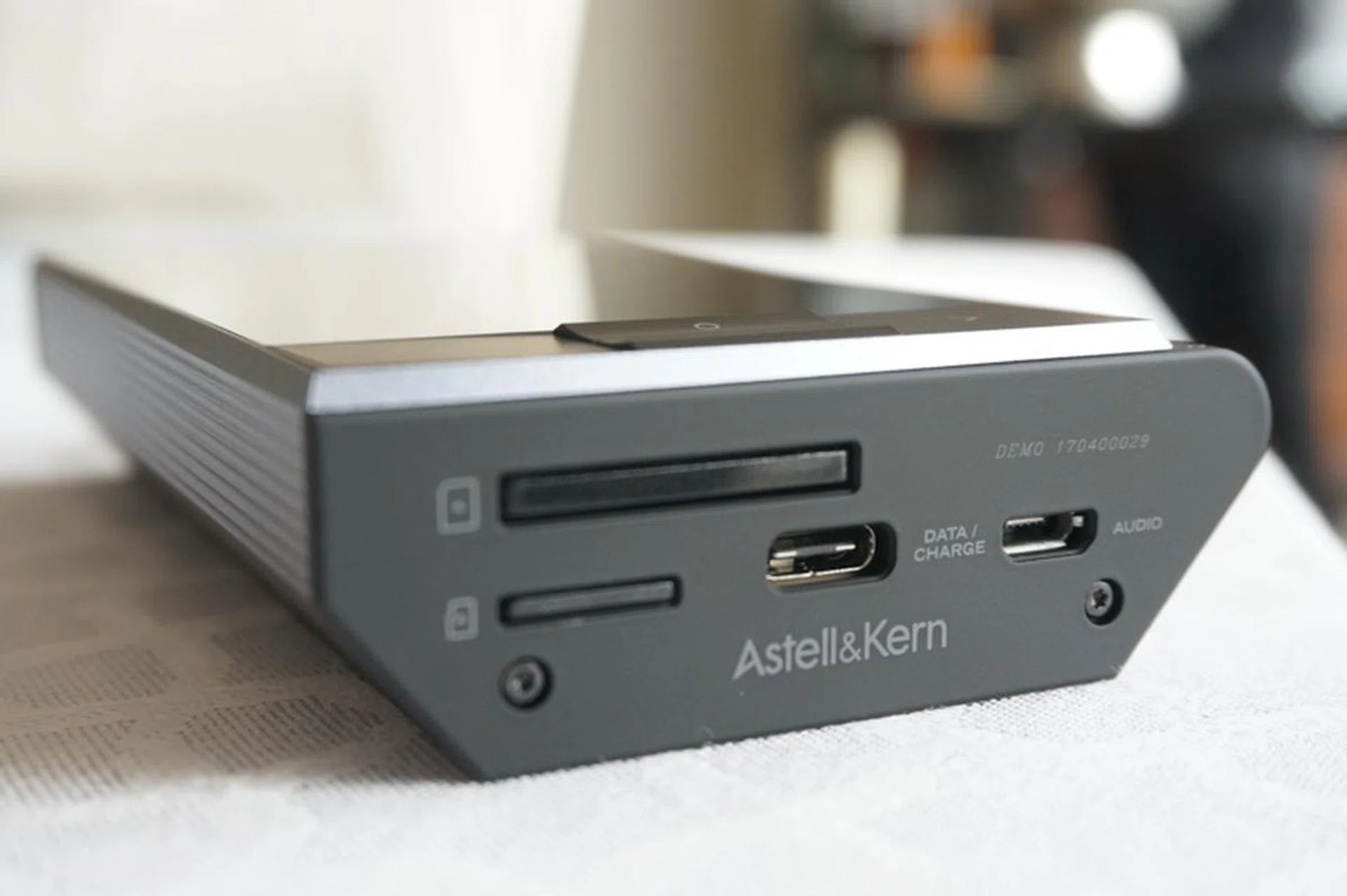 Add both a microSD card and a full-sized one for even more storage.