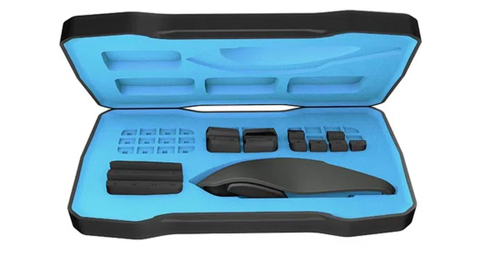 Here's where you keep all the extra pieces when they're not in use with the Nyth.