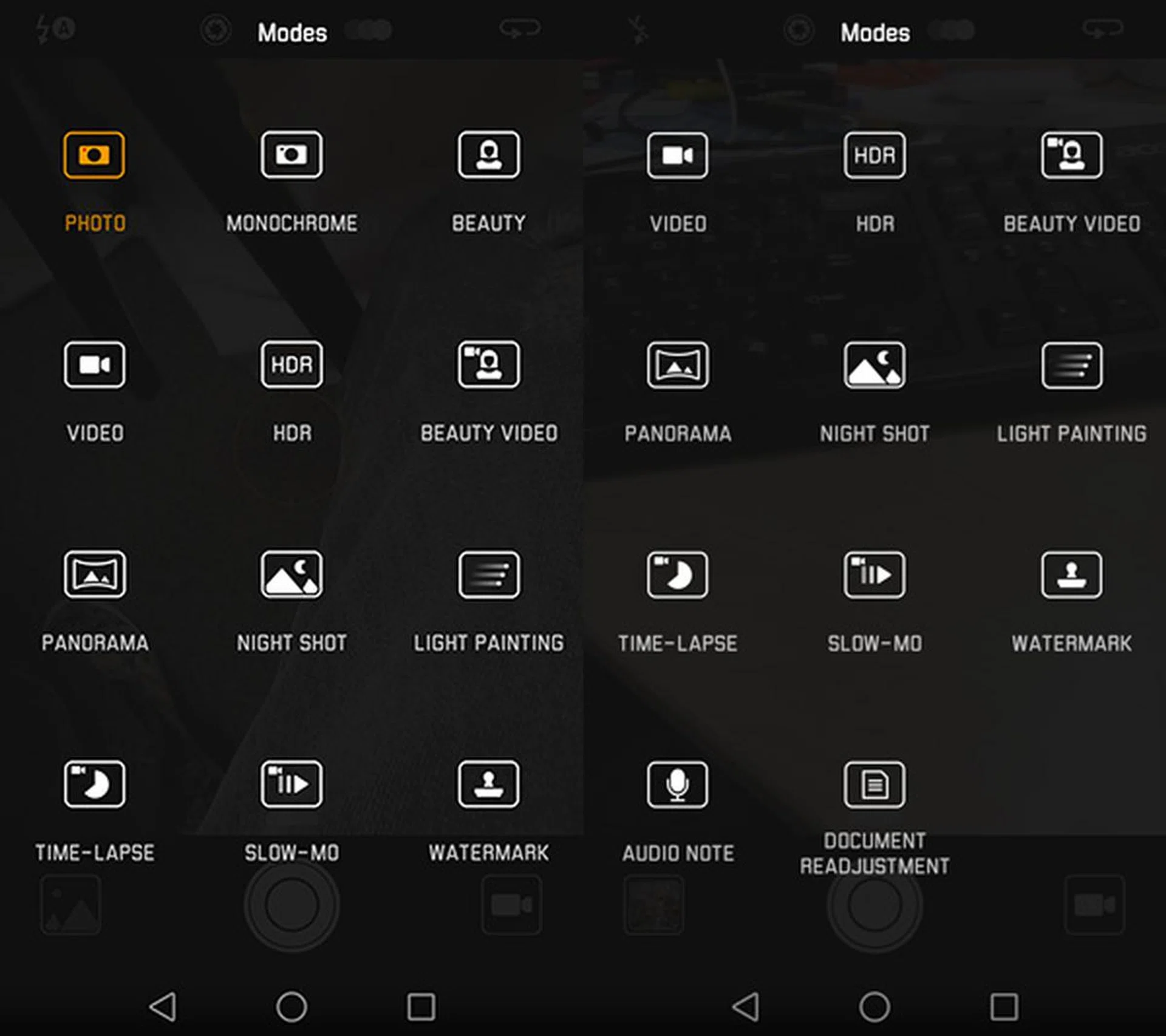 So many options, it doesn't even fit in one screen.