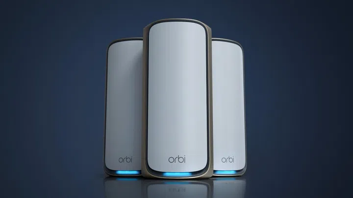The Netgear Orbi 970 is available in black and white.