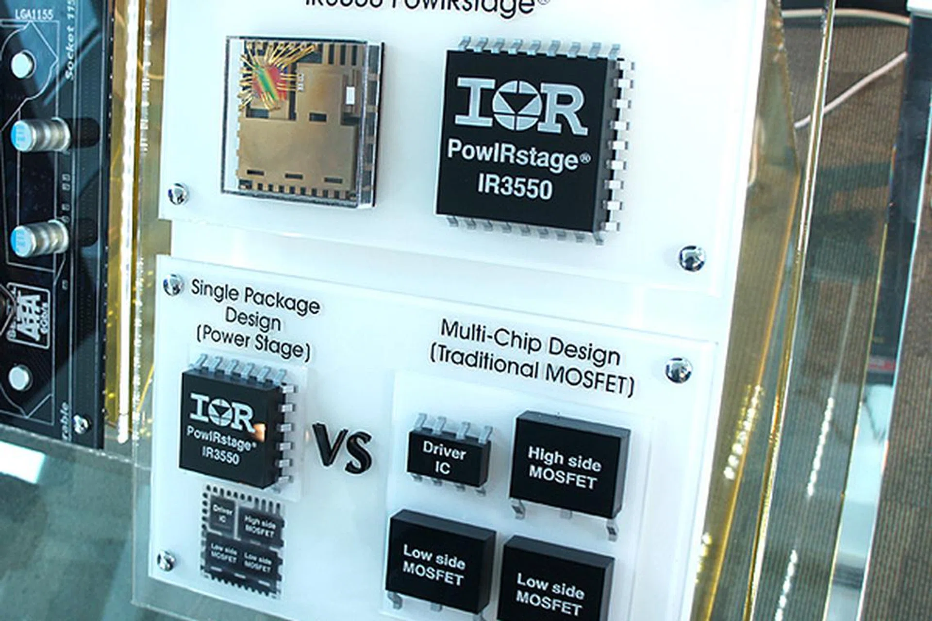 Ultra Durable 5 introduces a new single package design MOSFET capable of handling up to 60A of current. Gigabyte also claims to be the only motherboard manufacturers to be using this high-end MOSFET. 