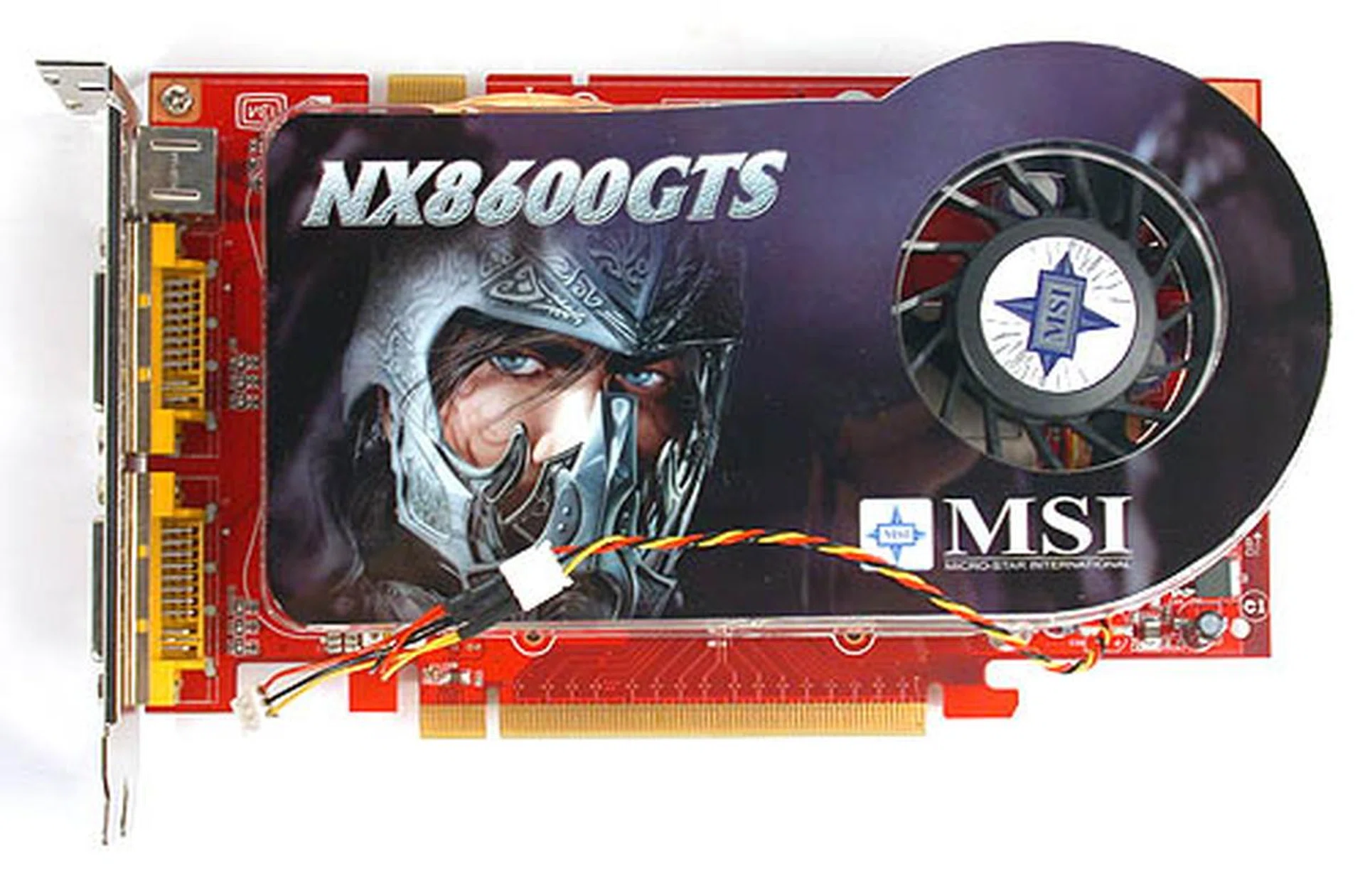 MSI goes for its own cooler, which reminded us a little of HIS' IceQ series of coolers.