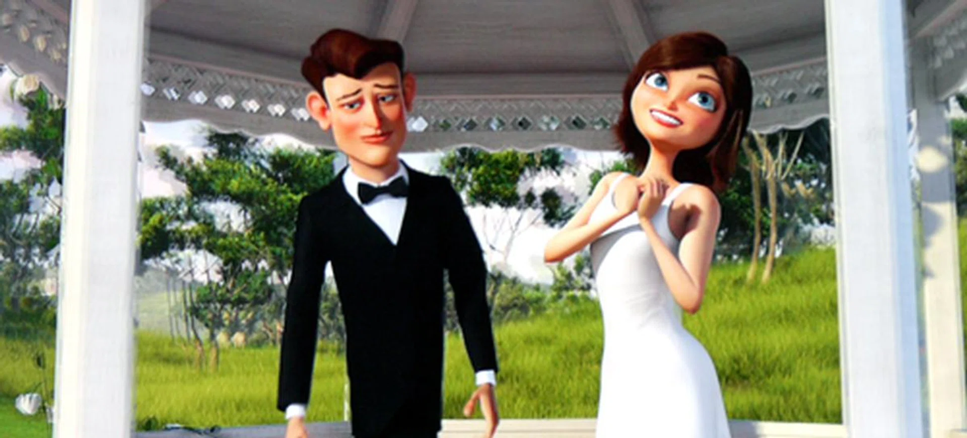 This particular scene from Monsters vs Aliens threw up lots of crosstalk images with the Samsung C7000. On the bright side, the NX810 surfed through it without a glitch.