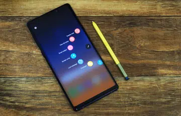 The Samsung Galaxy Note9.