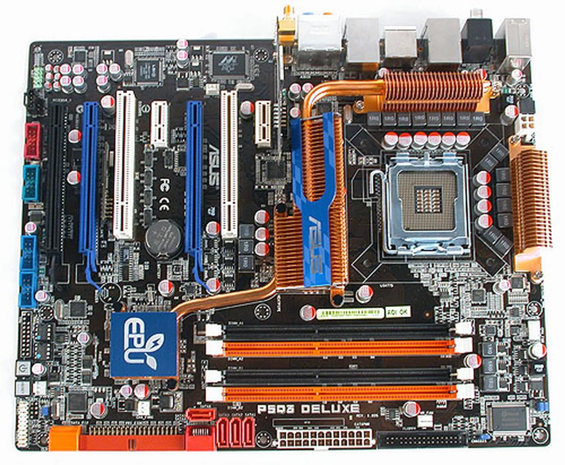 The ASUS P5Q3 Deluxe motherboard has a similar layout to some of the recent boards we have seen from the manufacturer. 