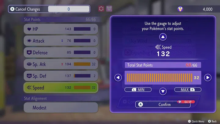 Victory Points (or VP) is the game’s XP system, and can be used to further train your Pokemon.